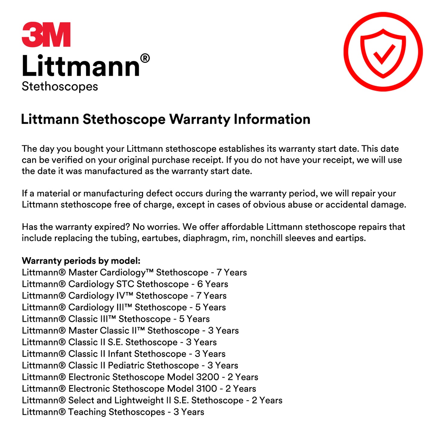 3M Littmann Stethoscope Cardiology IV