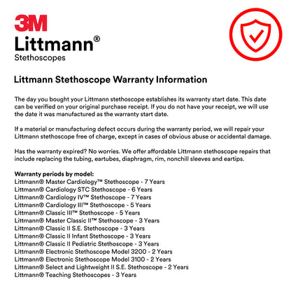 3M Littmann Stethoscope Cardiology IV