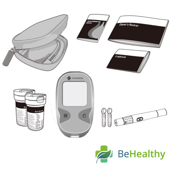 BeHealthy Blood Glucose Monitor Set