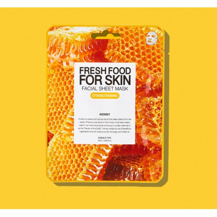 Farmskin Fresh Food Facial Sheet Mask Strengthening Honey