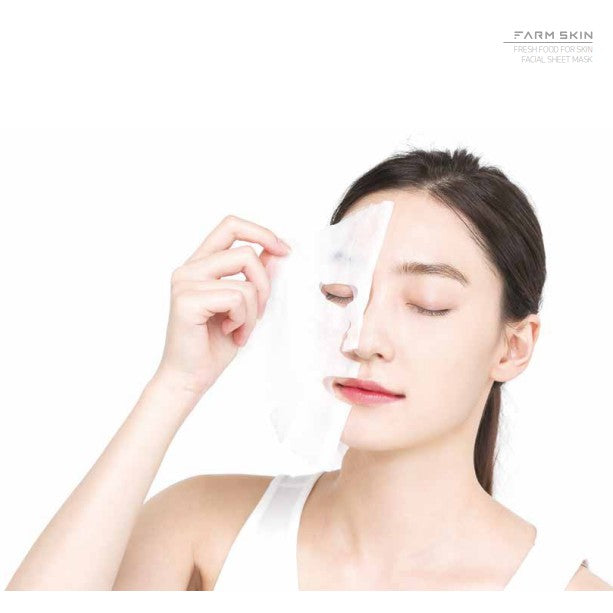 Farmskin Fresh Food Facial Sheet Mask Pore-Care Carrot