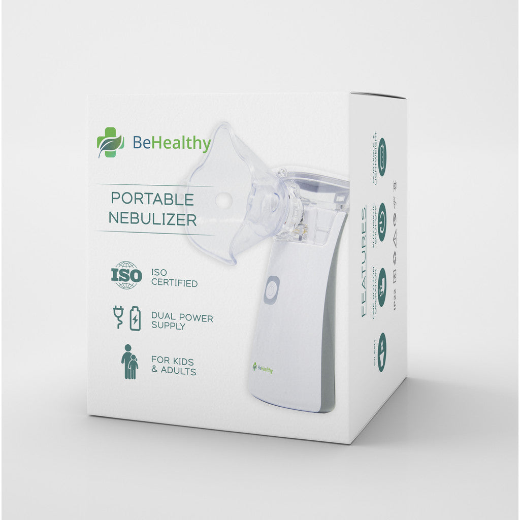 BeHealthy Portable Nebulizer for Asthma for Kids and Adults