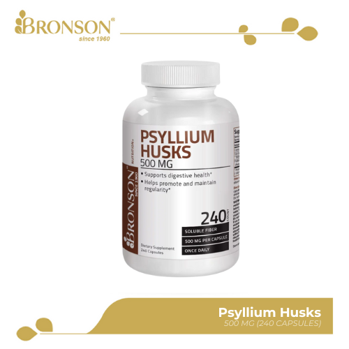 Bronson Psyllium Husks Improves Digestion 240CT