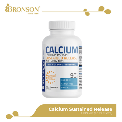 Bronson Calcium, Magnesium with Boron and Zinc for Stronger Bones 180CT