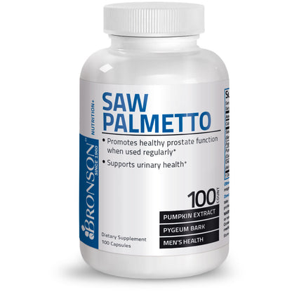 Bronson Saw Palmetto for Prostate Health Support 80mg 100CT