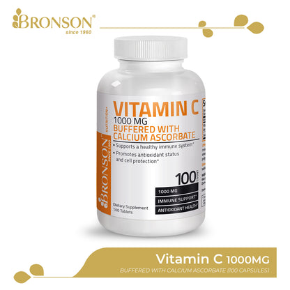 Bronson Vitamin C for Daily Immune Support 1000mg