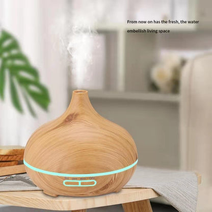 BeHealthy ZenDrop 500ml Light Wood Humidifier and Diffuser for Aromatherapy