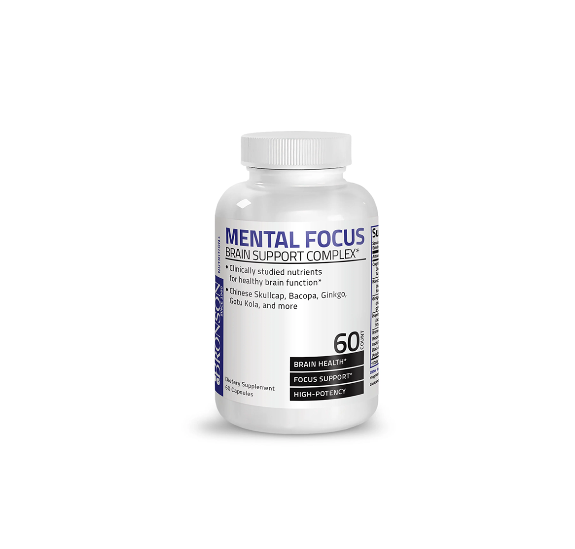 Bronson Mental Focus (60 Vegetarian Capsules)