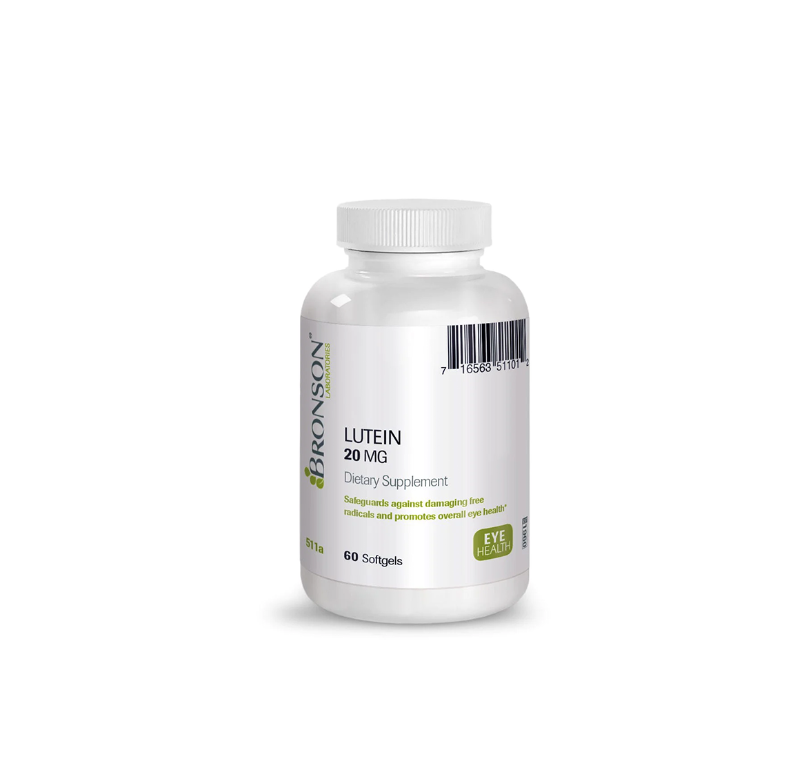 Bronson Lutein 20mg (60 Softgels)