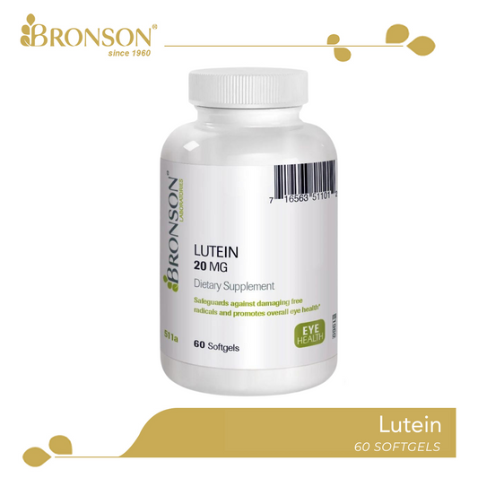 Bronson Lutein 20mg (60 Softgels)