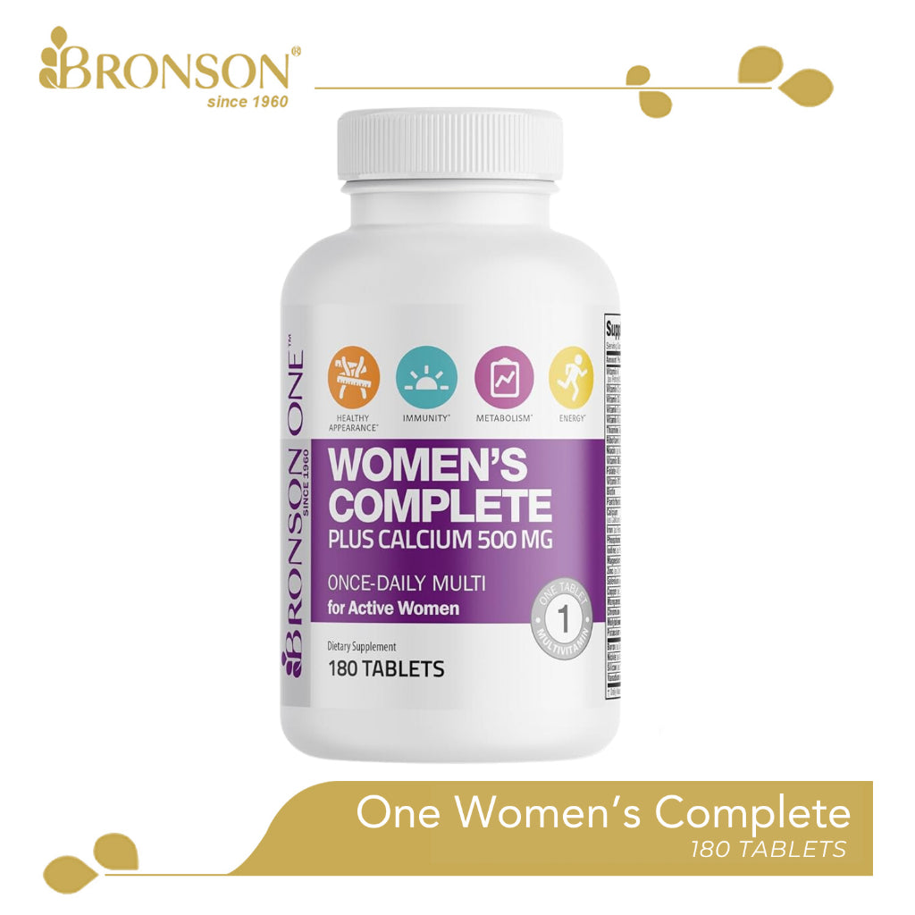 Bronson One Womens Complete Daily Multivitamins 180CT