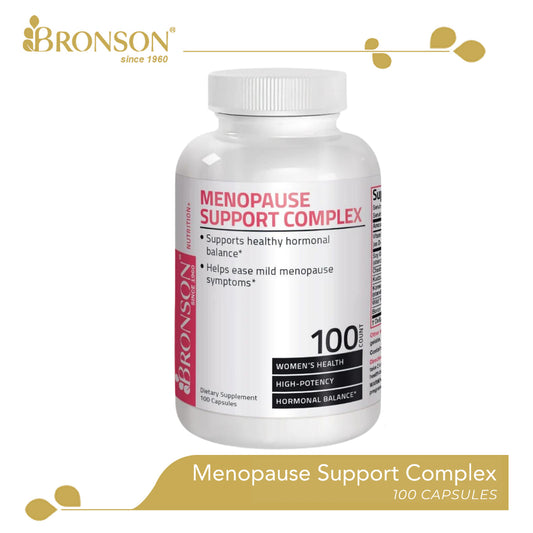 Bronson Menopause Support Stress and Menstrual Cramp Reduction 100CT