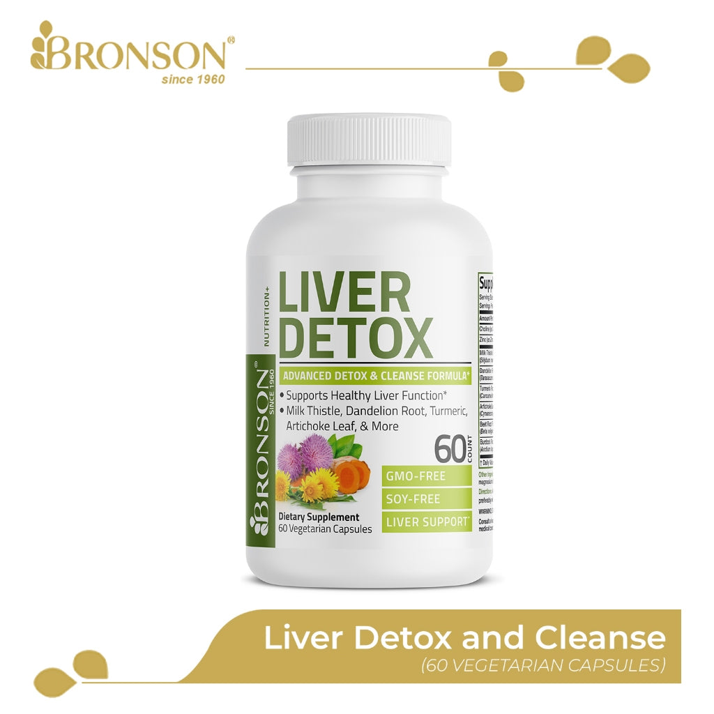 Bronson Liver Detox and Cleanse 60CT