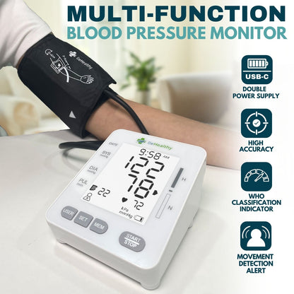 BeHealthy Automatic Digital Blood Pressure Monitor Arm Type