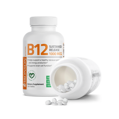 Bronson Vitamin B-12 for Energy and Immunity 1000mg 100CT